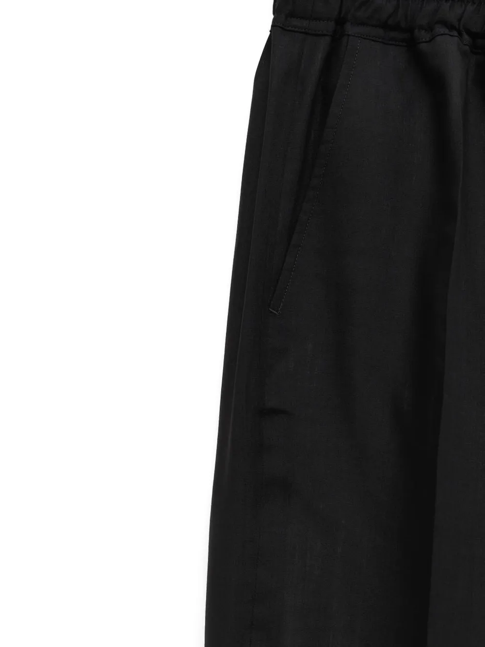 Rick Owens Broek met trekkoord Blauw