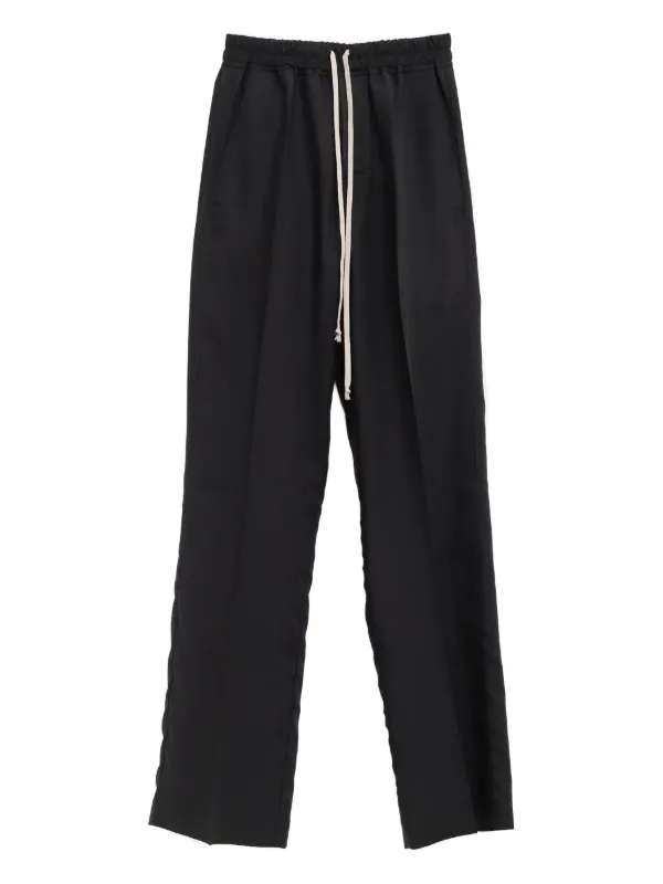 Rick Owens Drawstring-fastening Trousers in Blue