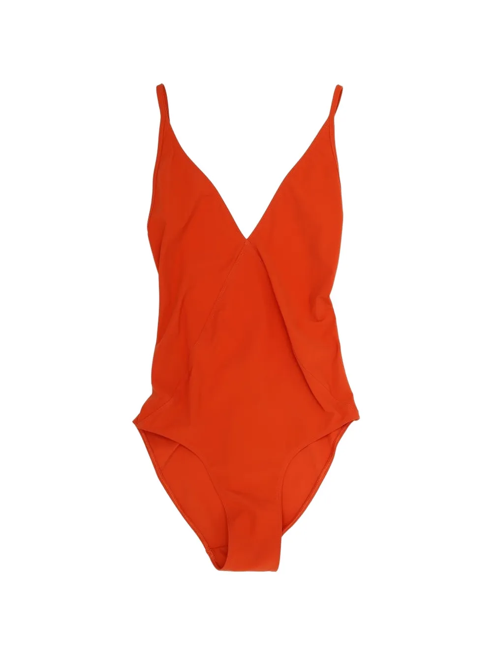 Rick Owens V-neck swimsuit - Arancione