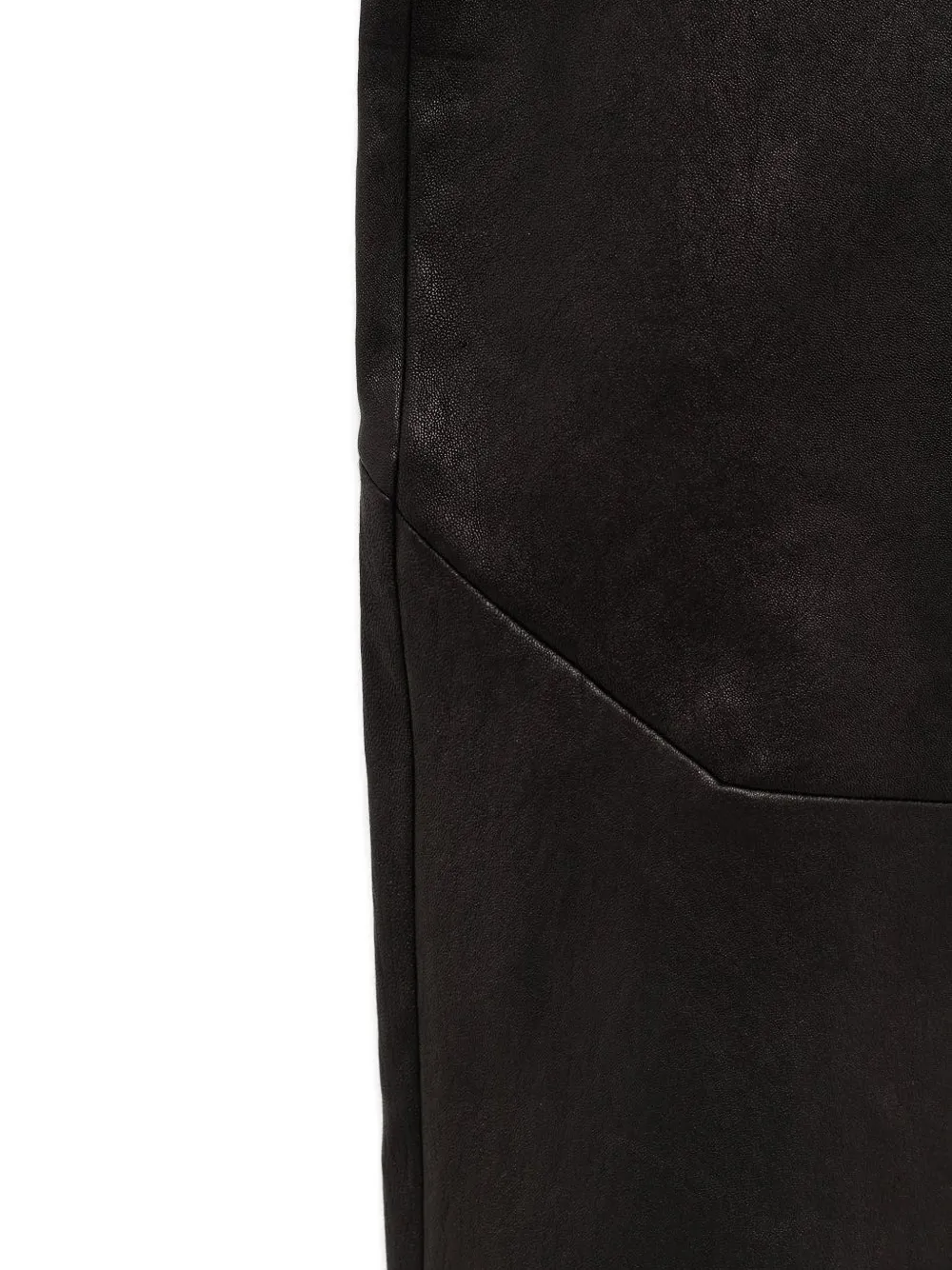  Rick Owens Zip-up Maxi Skirt - Black 