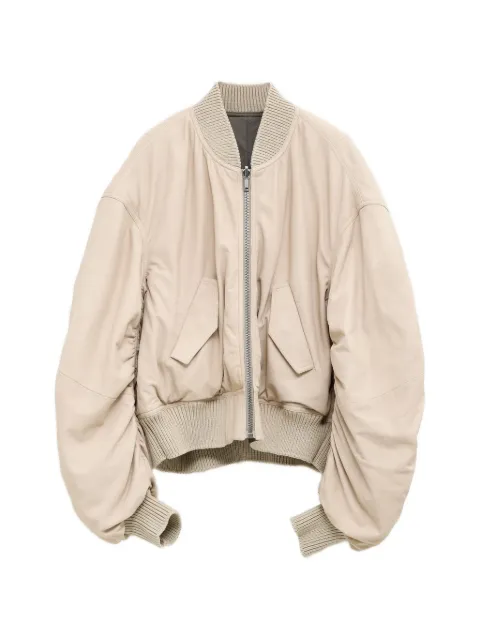 Rick Owens Gerippte Bomberjacke