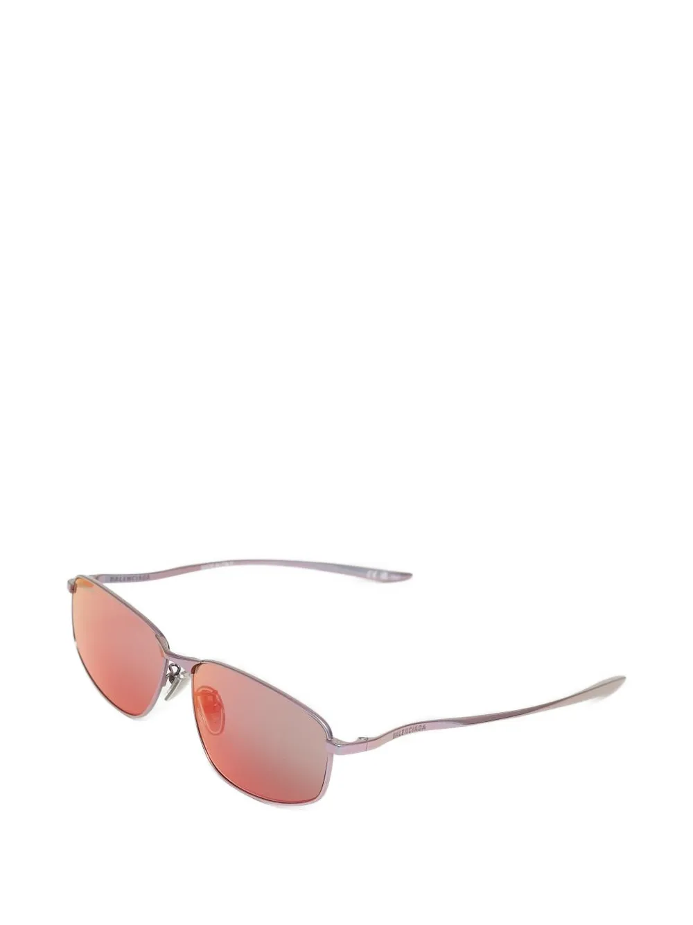 Balenciaga Eyewear Zonnebril met geometrisch montuur Grijs