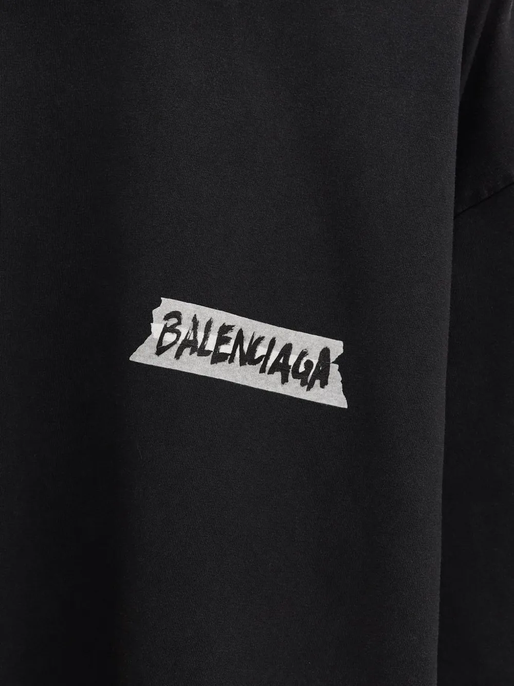  Balenciaga Black T-shirt 