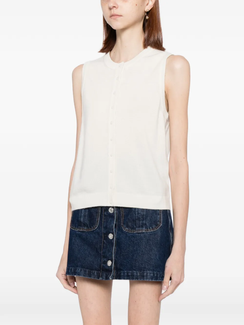  Cuddleup Cashmere Cardigan - Neutrals 
