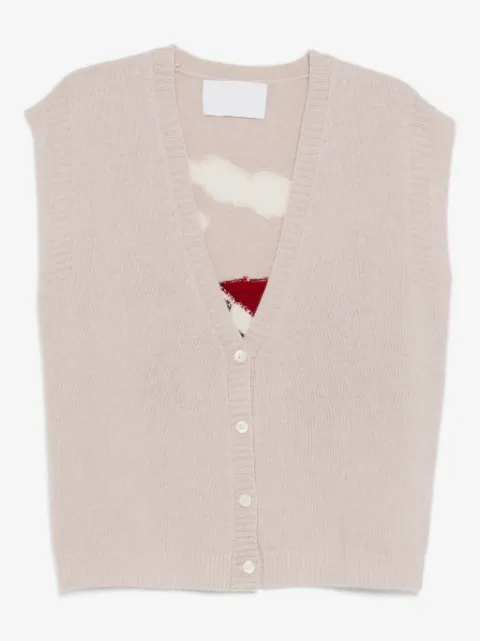 CUDDLEUP cardigan à motif brodé