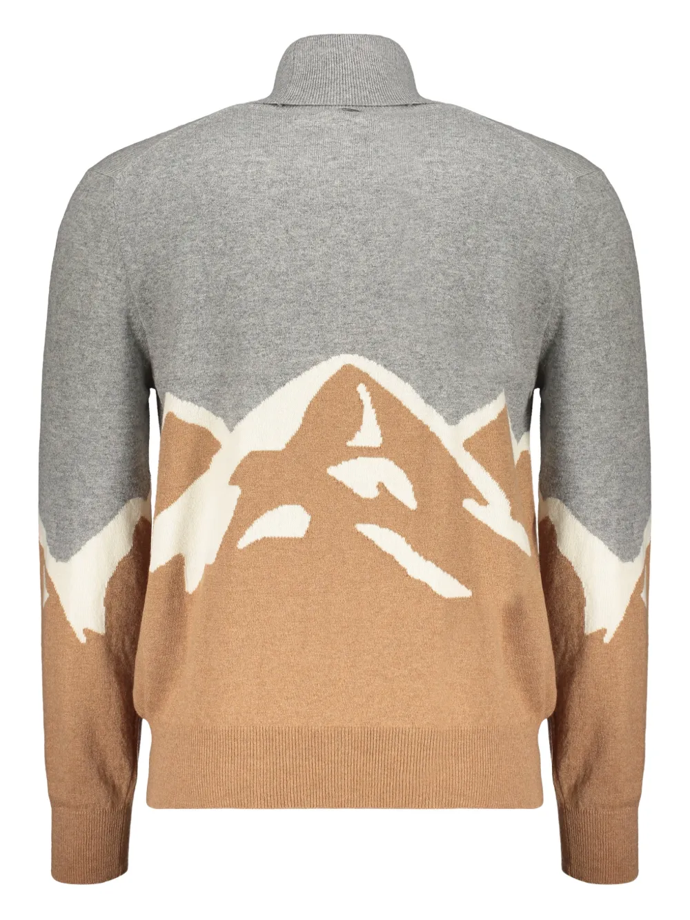 Herno mountain-design high-neck sweater | Knitted Sweaters | Image 2