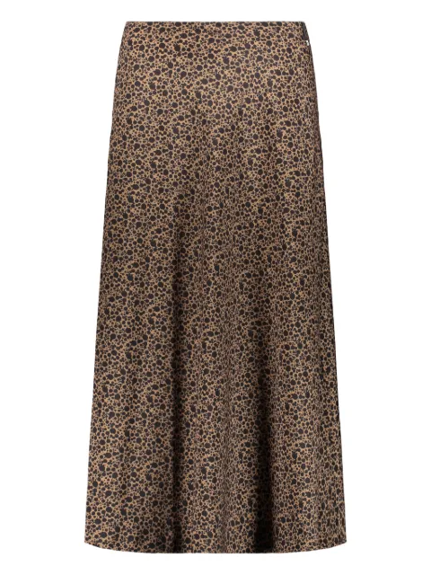 Herno pleated midi skirt