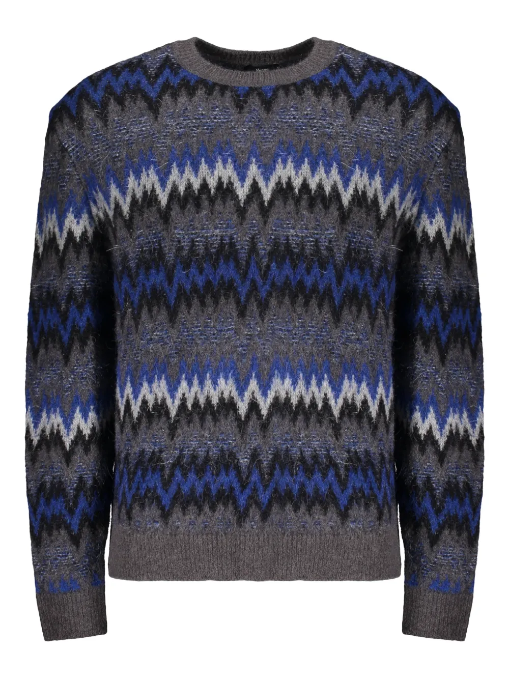 Herno striped multicolour sweater | Grey | Image 1