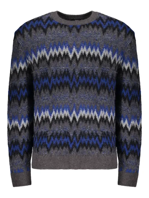 Herno striped multicolour sweater