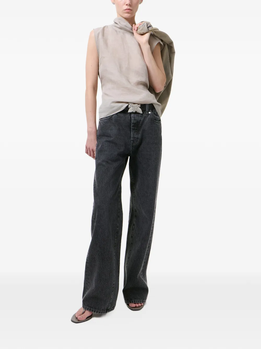 OUR LEGACY Treble Cut jeans Grijs