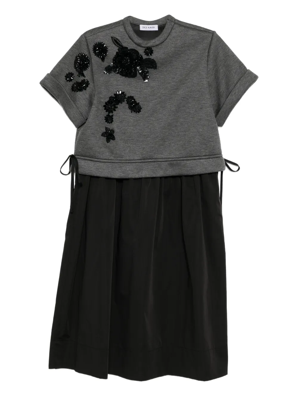 Dice Kayek Abito con paillettes - Grigio