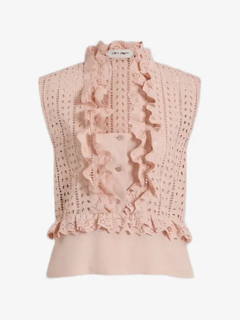 Alberta Ferretti ruffled top