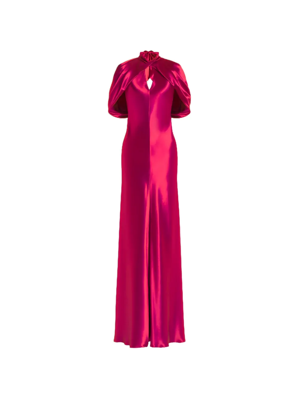 Alberta Ferretti Abito con dettaglio cut-out - Rosa