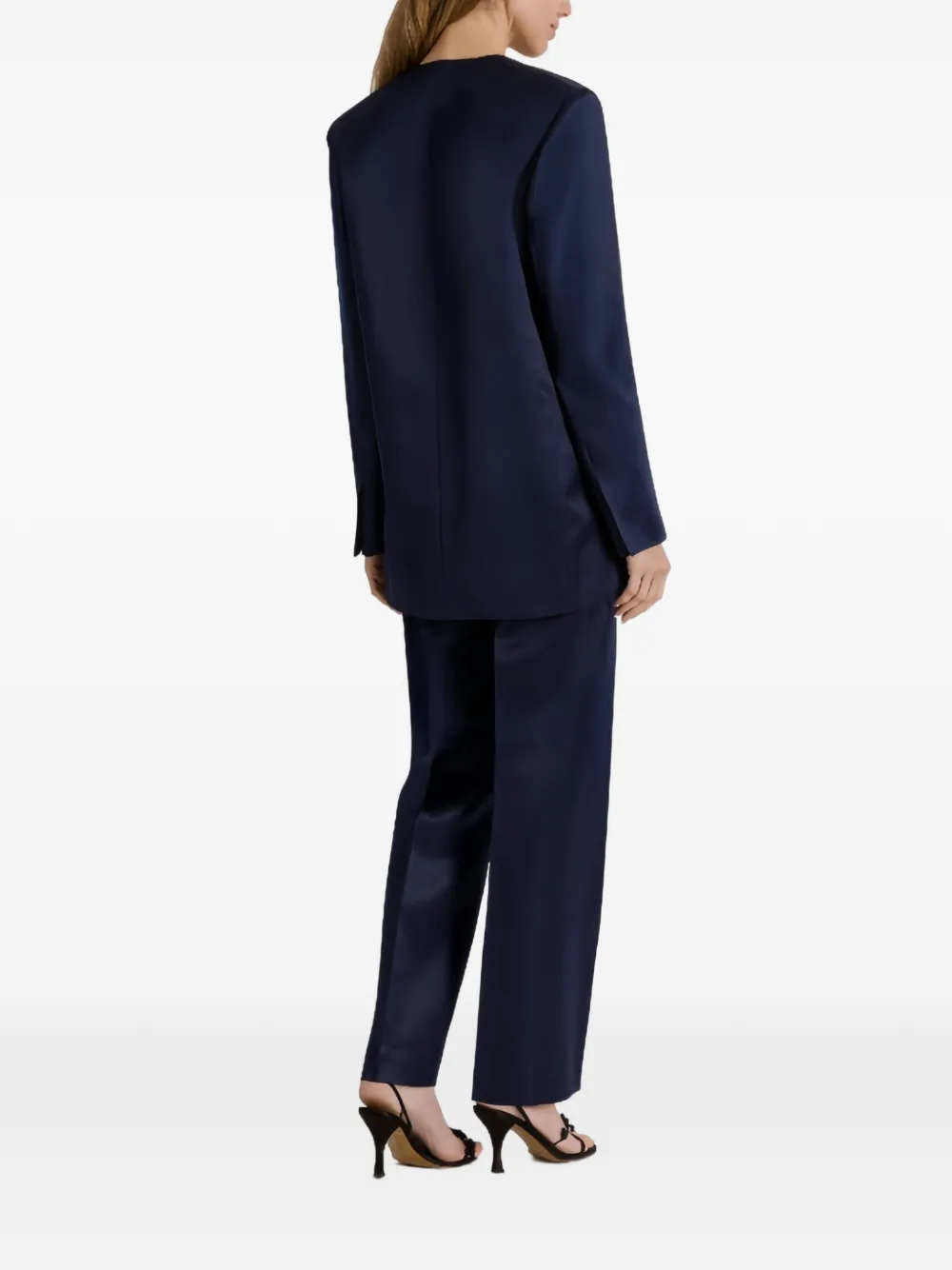 Alberta Ferretti Straight broek Blauw