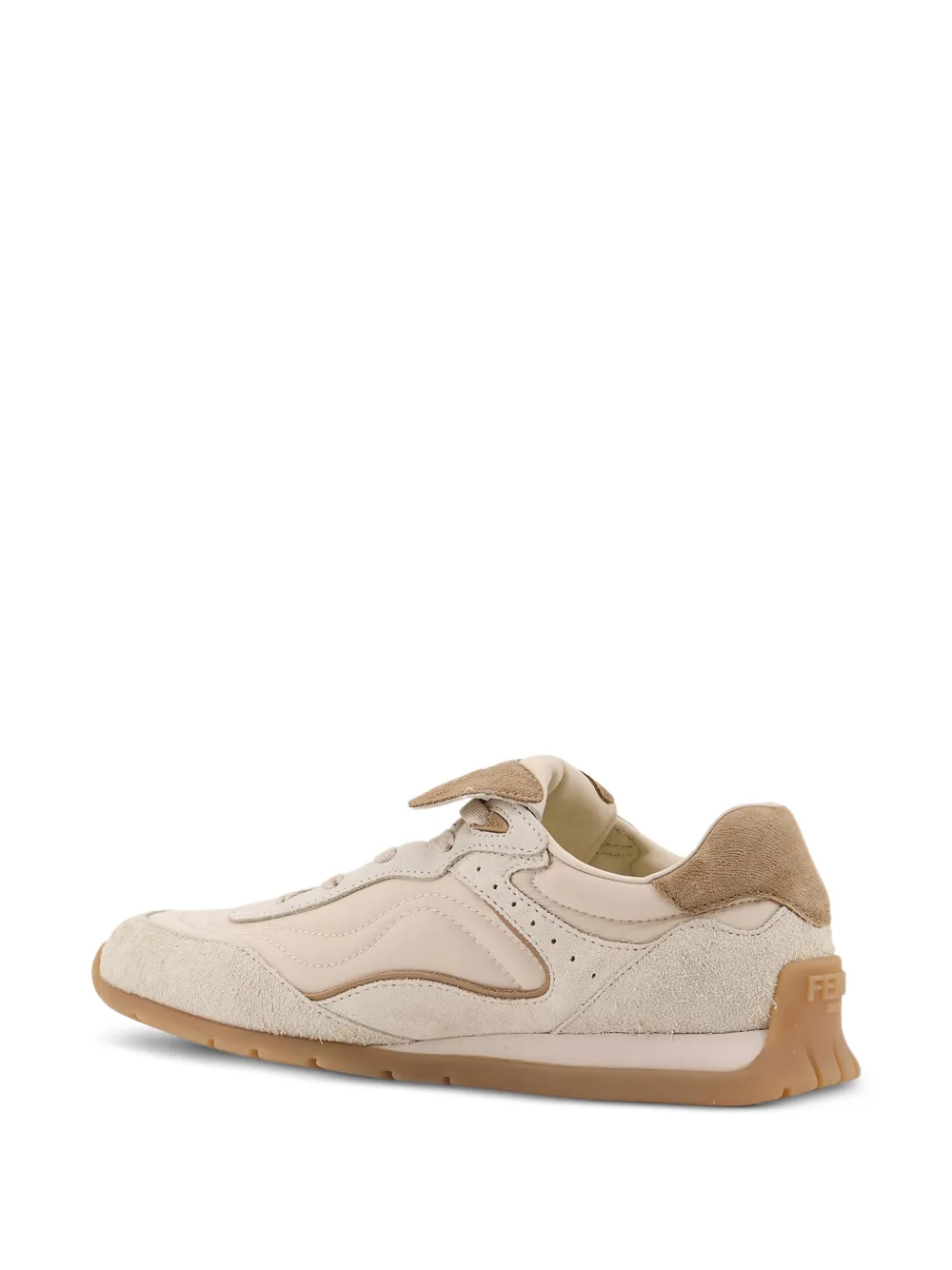 FENDI Wave Pulse sneakers met reliëf Beige