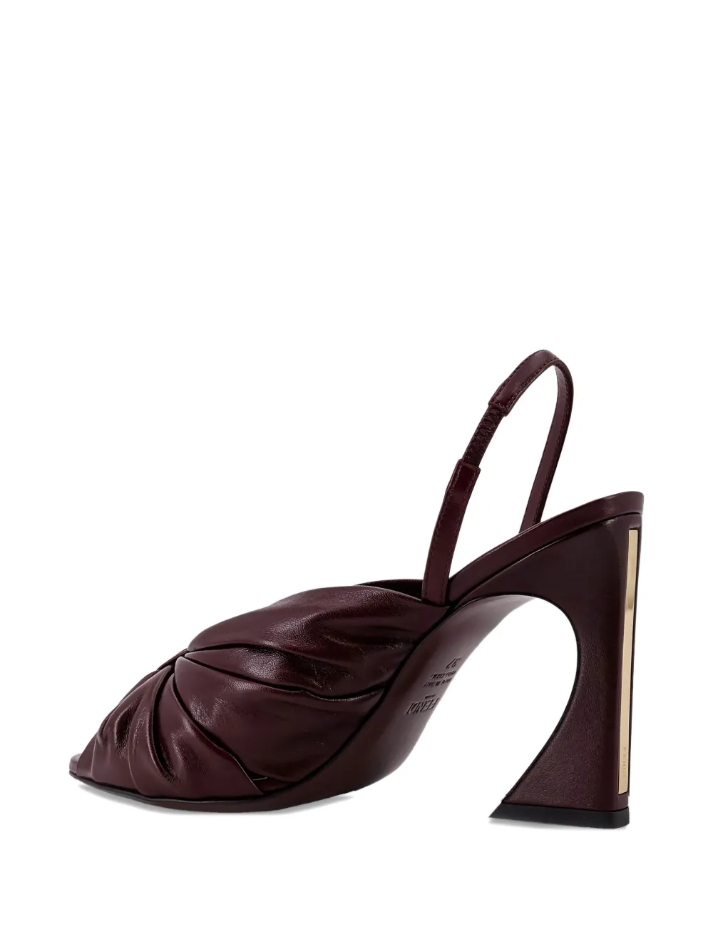 FENDI Arco pumps met gedraaid design Paars