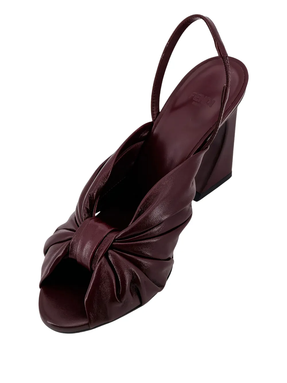 FENDI Arco pumps met gedraaid design Paars