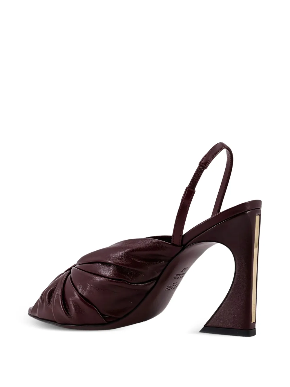 FENDI Arco pumps met gedraaid design Paars