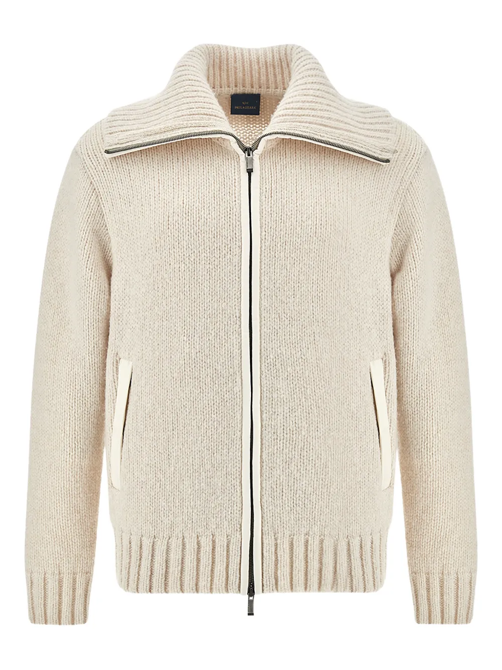 Paul & Shark high-neck cardigan - Toni neutri