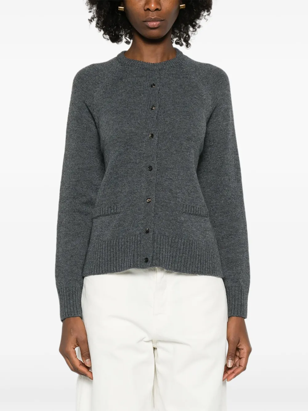  Cordera Button-up Cardigan - Grey 
