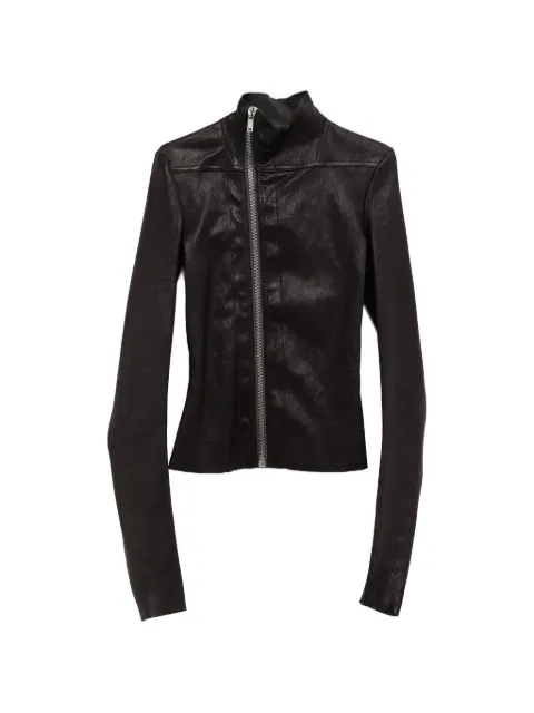 Rick Owens zip-up leather jacket