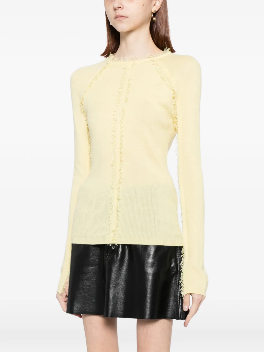  Cuddleup Cashmere Top - Yellow 