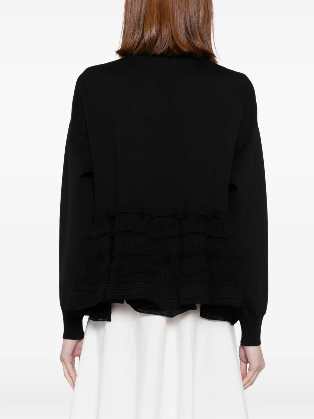 Peplum-Hem Jumper