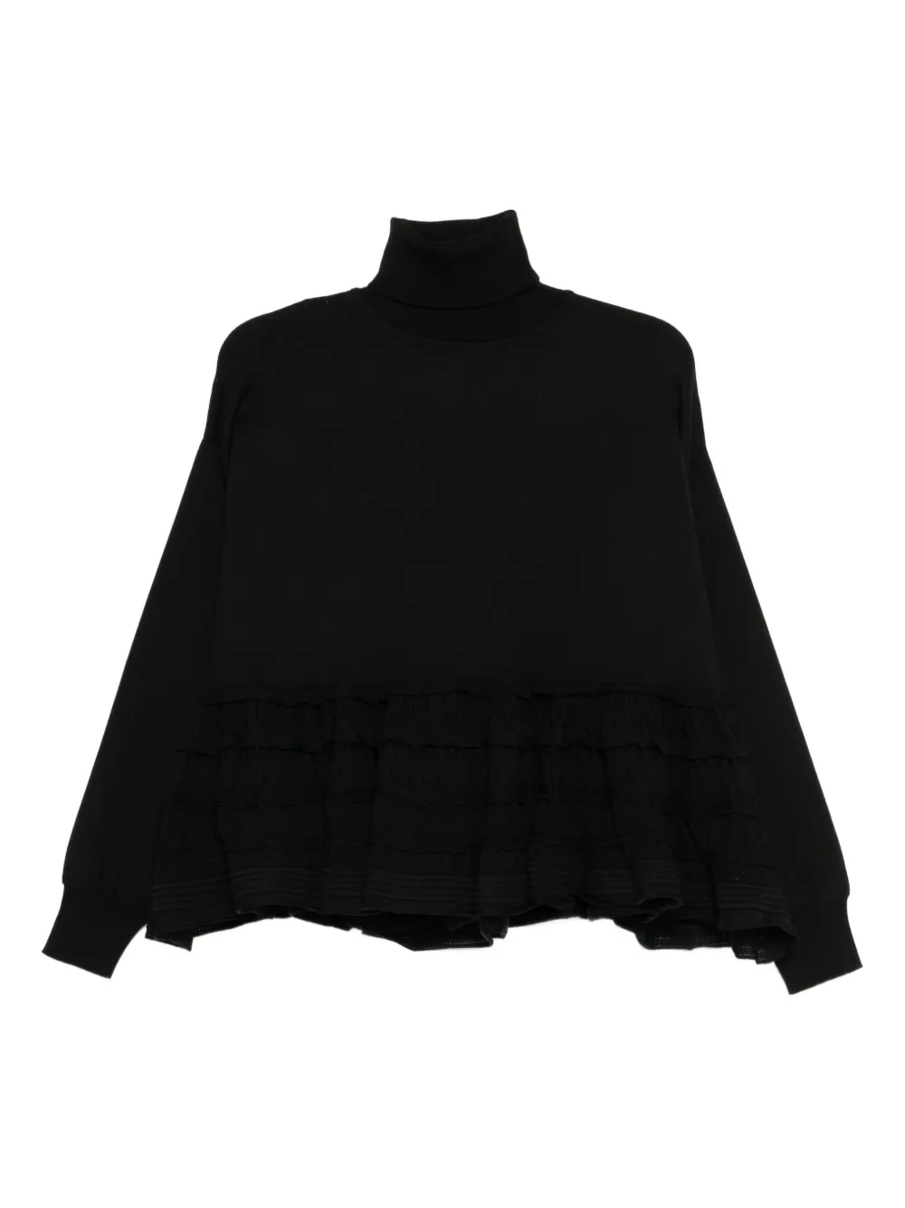 Peplum-Hem Jumper