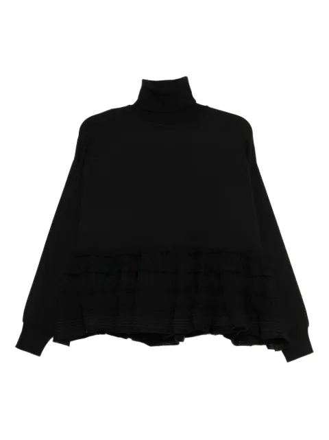 Alaïa peplum-hem jumper