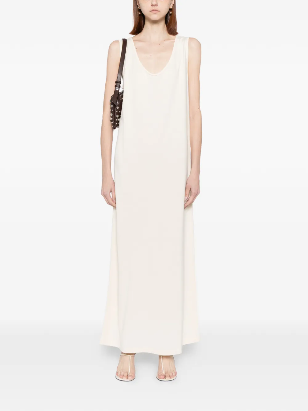 KHAITE Hall jurk - Beige