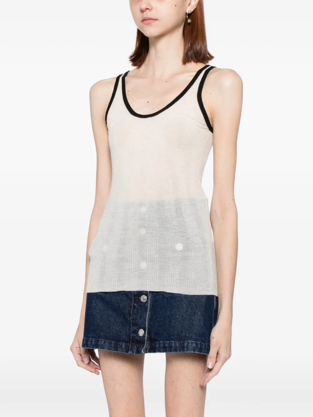  Cuddleup Cashmere Vest - Neutrals 