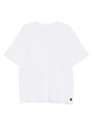 sacai レイヤードTシャツ Sacai レイヤード Tシャツ | ホワイト | FARFETCH JP