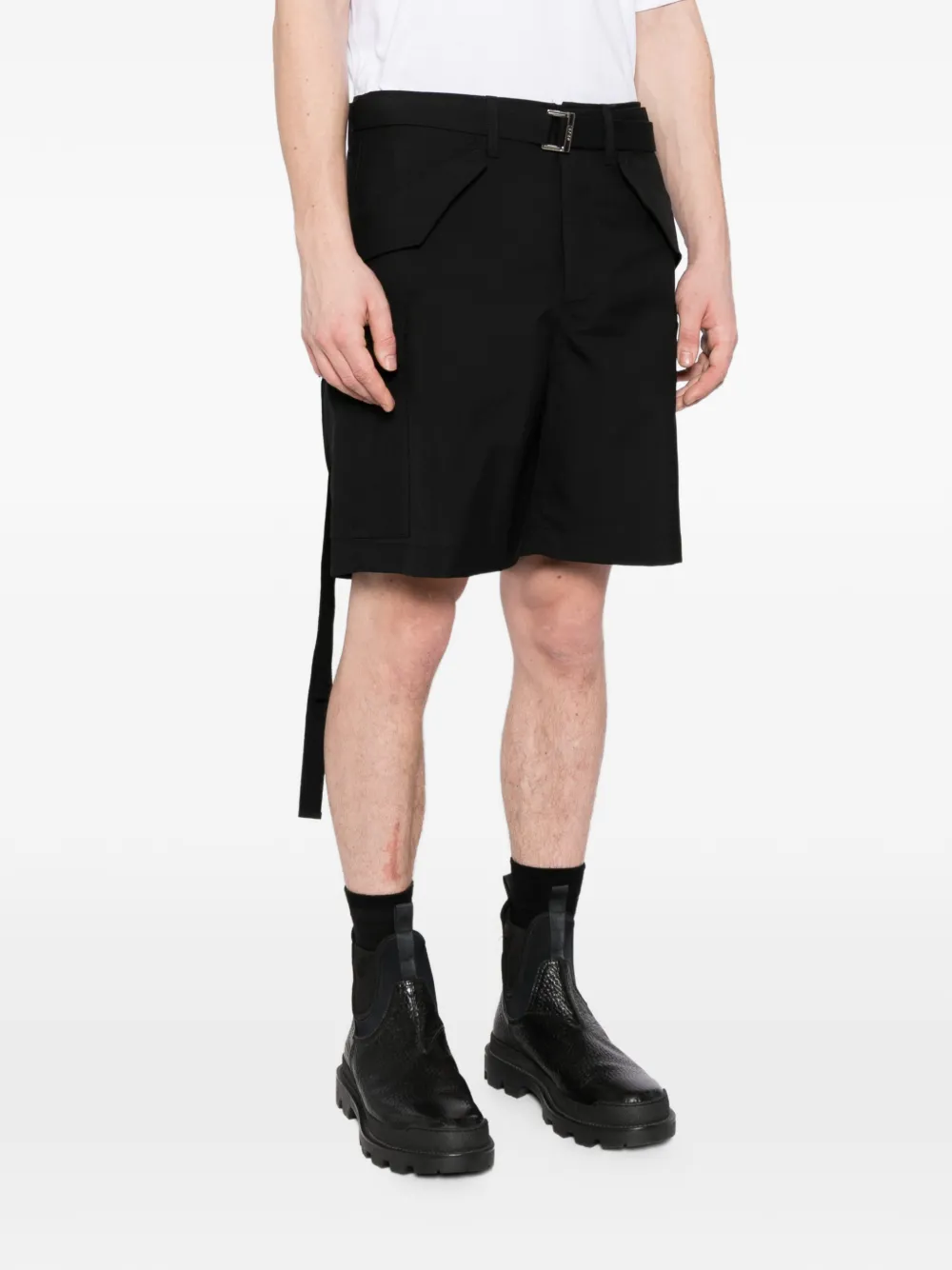  Sacai Suiting Shorts - Black 
