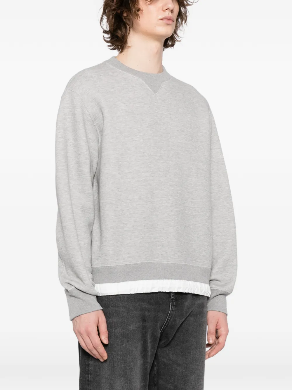 Sacai ロゴ スウェットシャツ | グレー | FARFETCH JP Sacai ロゴ スウェットシャツ | グレー | FARFETCH JP