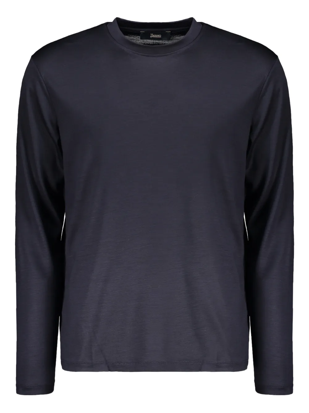 Herno long-sleeve round-neck top | Blue | Image 1