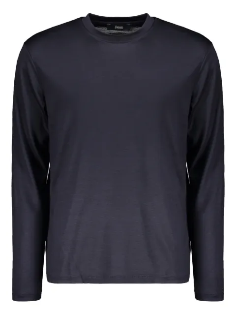 Herno top con cuello redondo