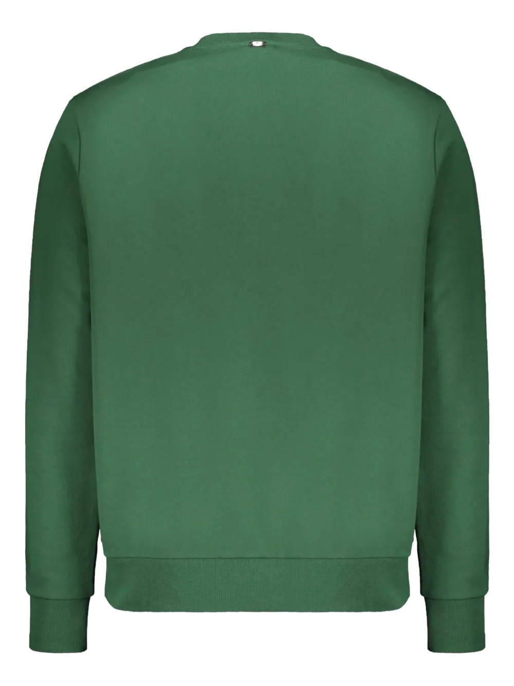 Herno logo-motif cotton sweatshirt - Groen