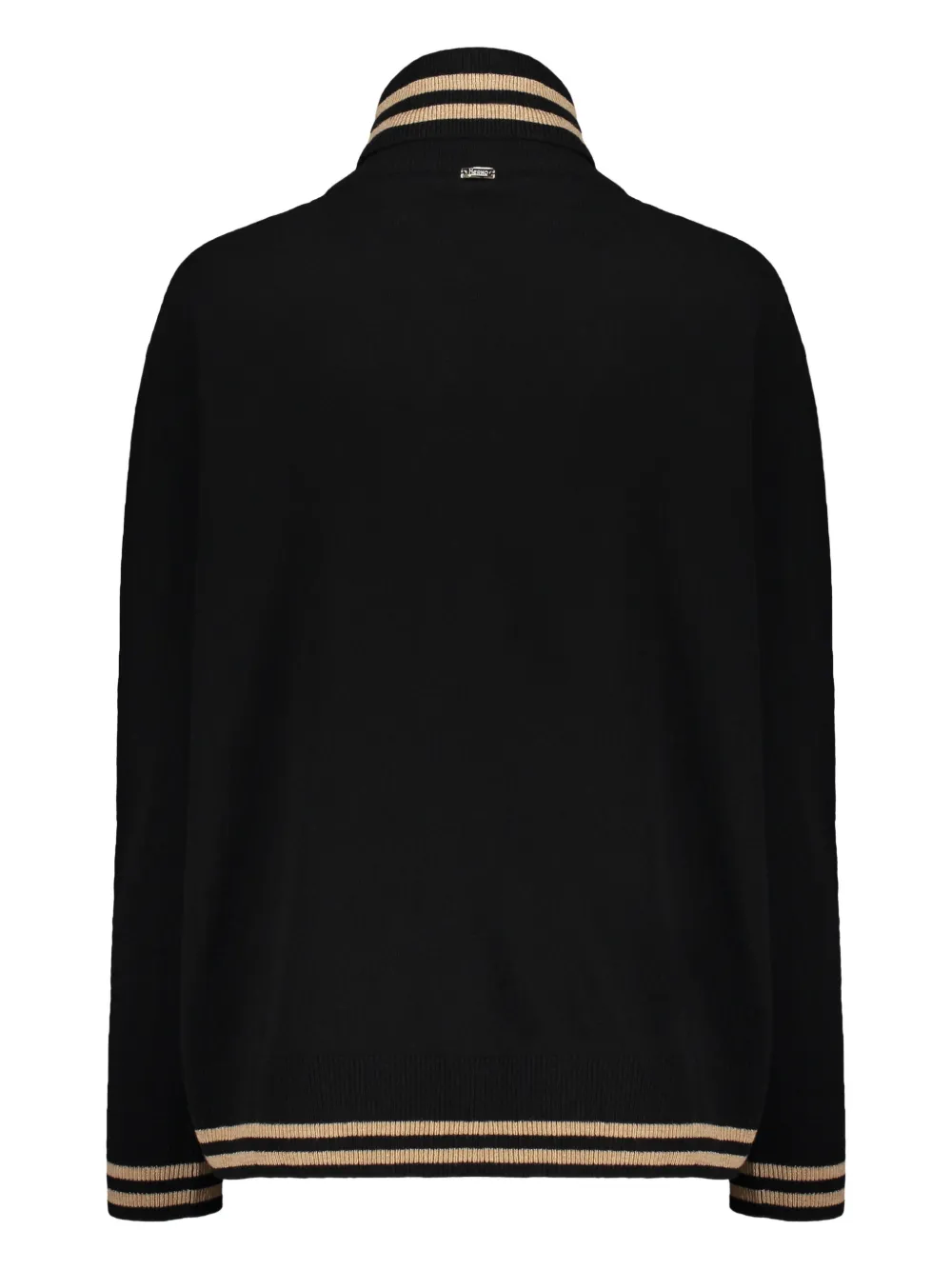  Herno Printed High-neck Sweater - Black 