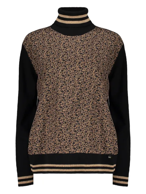 Herno Suéter gola alta com estampa