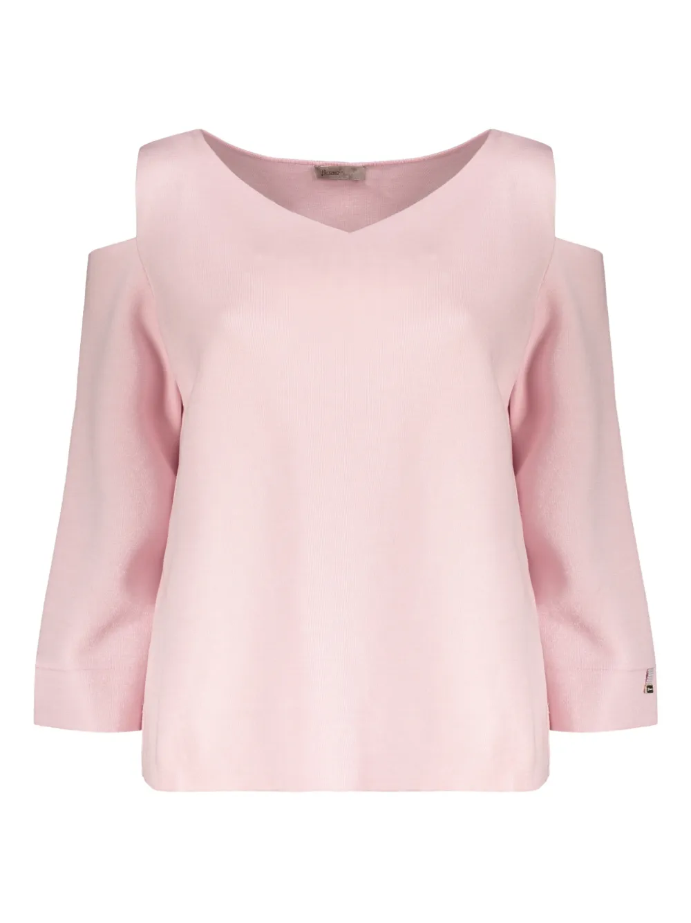 Herno top con cuello en V | rosado | Image 1