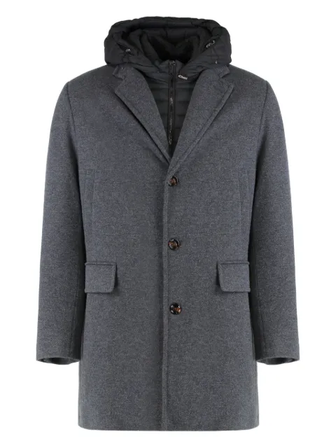 Moorer removable-lining coat