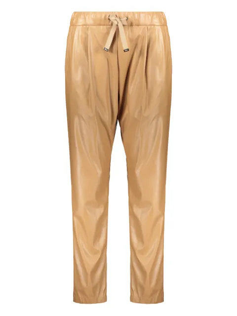 Herno elasticated drawstring trousers