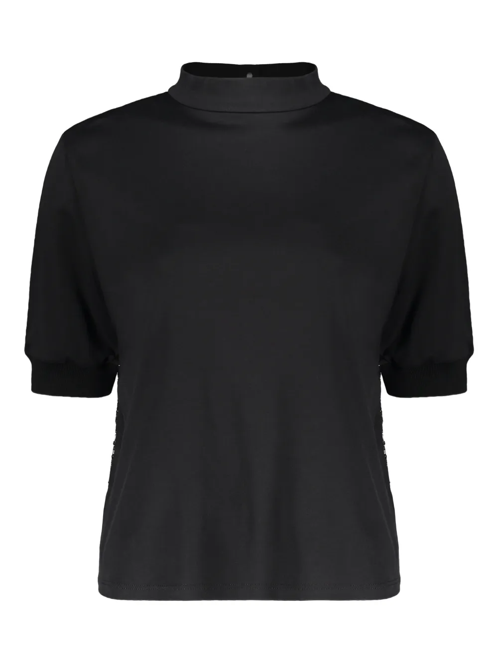 Herno collar sequin blouse - Nero