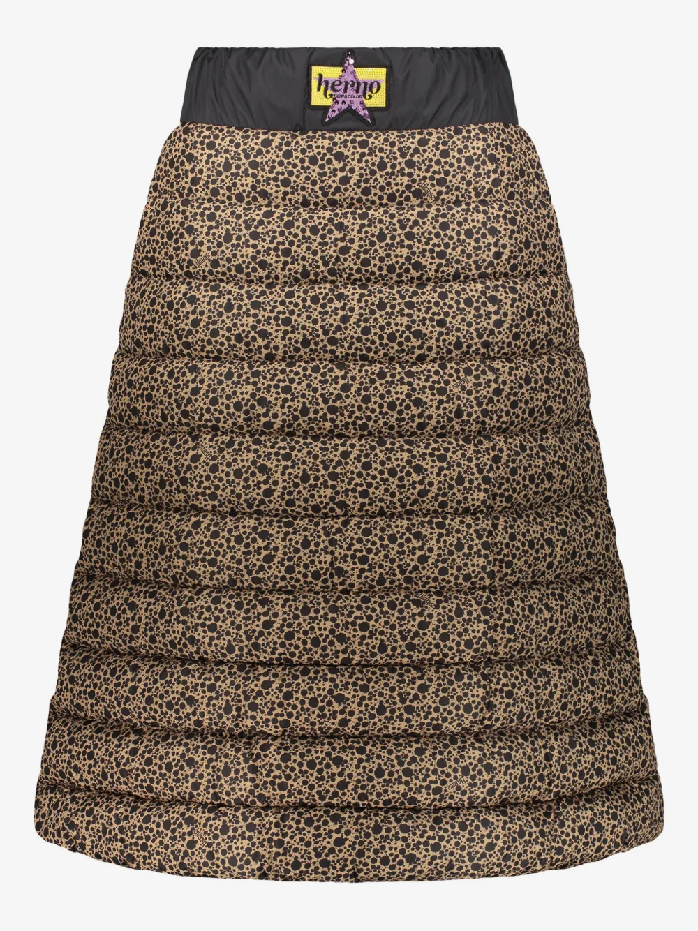 Herno padded printed skirt | Brown | Image 1