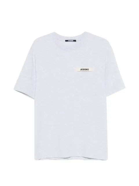 Jacquemus Gros Grain logo-patch T-shirt