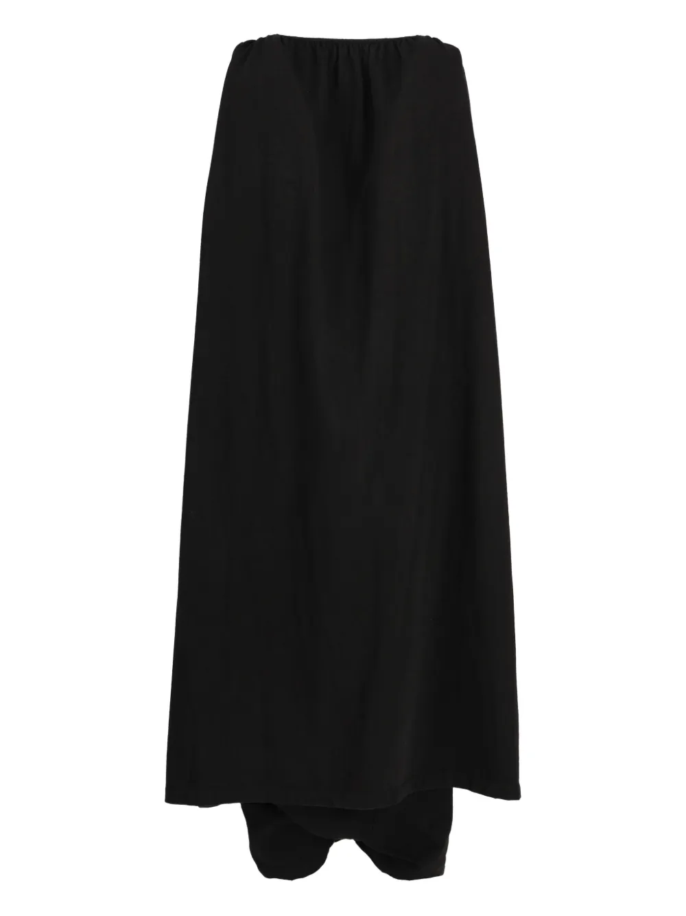 Rick Owens Vintage caped V-neck jumpsuit - Zwart