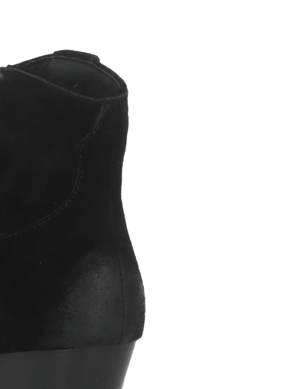 Ash Laarzen met hak en zijrits Zwart