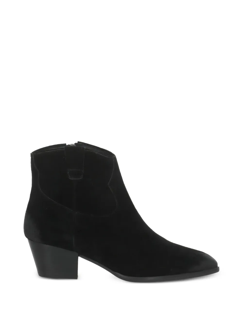 Ash side-zip heeled boots - Nero