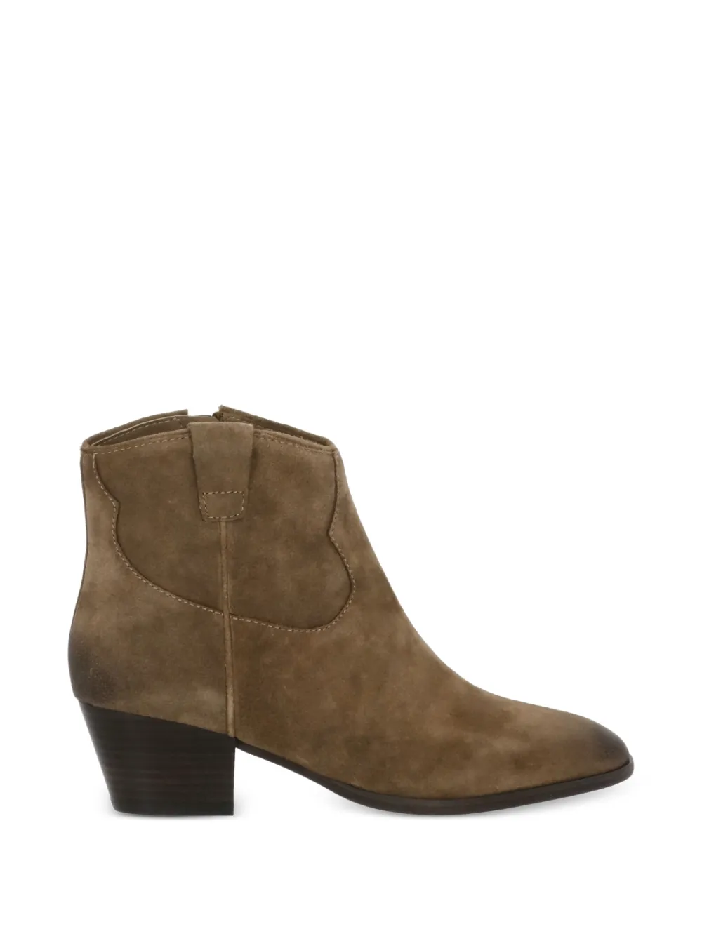 Ash leather ankle boots - Marrone