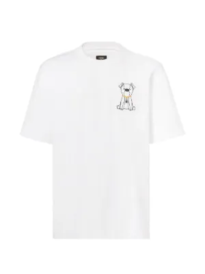 FENDI エンボス Tシャツ | ホワイト | FARFETCH JP